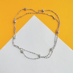 Rue Silver Long Strand Necklace by Kendra Scott